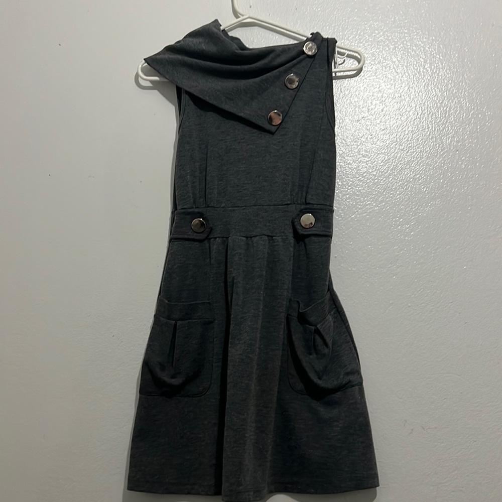 Beautiful grey office dress